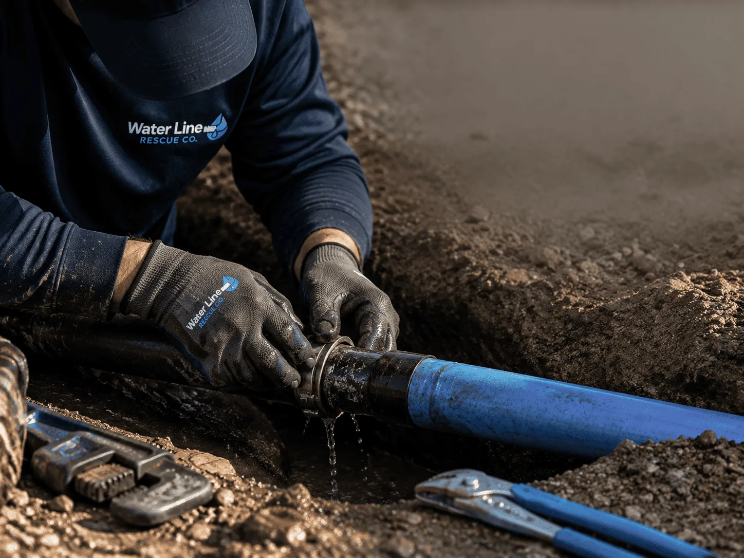 Why choose Water Line Repair in Bushton, KS